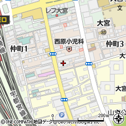 生命保険協会埼玉県協会（一般社団法人）周辺の地図