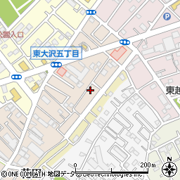 埼玉県越谷市大沢3194-7周辺の地図