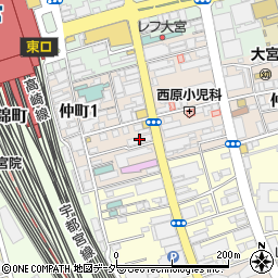日本化薬株式会社　埼玉営業所周辺の地図