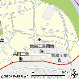 埼玉県越谷市増森1528周辺の地図