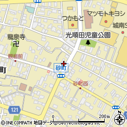 茨城県龍ケ崎市2802周辺の地図