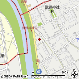 川藤幼児公園周辺の地図