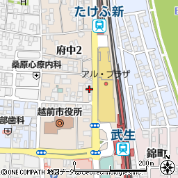 にしの洋品店周辺の地図