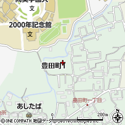 埼玉県川越市豊田町1丁目周辺の地図