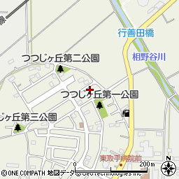 茨城県取手市井野582-14周辺の地図
