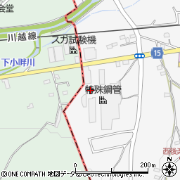 特殊鋼管株式会社　霞ヶ関工場周辺の地図