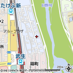 〒915-0072 福井県越前市万代町の地図