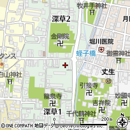 小川鉄砲火薬店周辺の地図