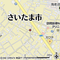 埼玉県さいたま市見沼区南中野120-2周辺の地図