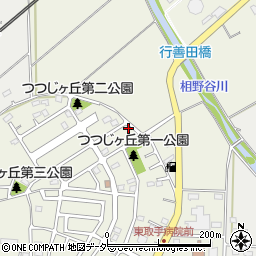 茨城県取手市井野582-12周辺の地図