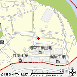 埼玉県越谷市増森1527-1周辺の地図