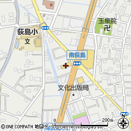 日産プリンス埼玉越谷南荻島店周辺の地図