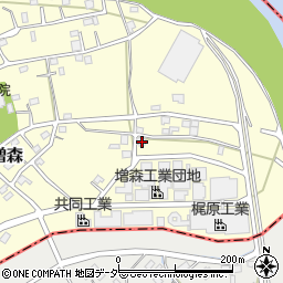 埼玉県越谷市増森1527周辺の地図