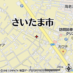 埼玉県さいたま市見沼区南中野120周辺の地図