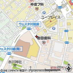 株式会社キャッツ　川越営業所周辺の地図