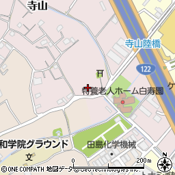 埼玉県さいたま市緑区寺山1137-2周辺の地図