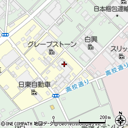 埼玉県日高市新堀新田周辺の地図