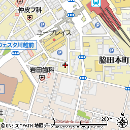 大栄パーク脇田本町駐車場周辺の地図