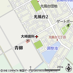 茨城県取手市光風台3丁目15-10周辺の地図