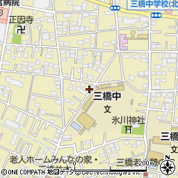 埼玉県さいたま市大宮区三橋1丁目1277周辺の地図