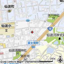 株式会社越前屋　川越営業所周辺の地図