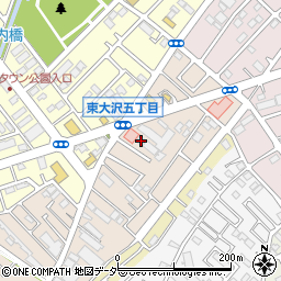埼玉県越谷市大沢3219周辺の地図