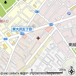 埼玉県越谷市大沢3194-5周辺の地図