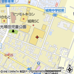 ホームセンターカンセキ龍ケ崎店周辺の地図