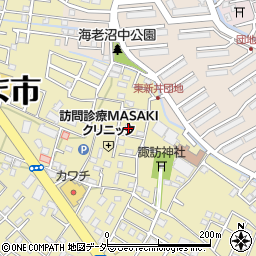 埼玉県さいたま市見沼区南中野56-25周辺の地図