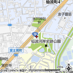 埼玉美装株式会社　川越営業所周辺の地図