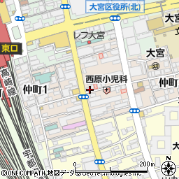 カサビーノ大宮店周辺の地図