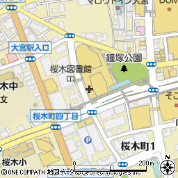 埼玉県経営合理化協会周辺の地図