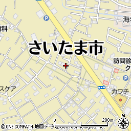 埼玉県さいたま市見沼区南中野121-1周辺の地図