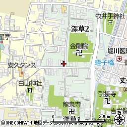 武生深草郵便局 ＡＴＭ周辺の地図