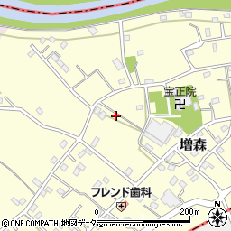 埼玉県越谷市増森1714周辺の地図