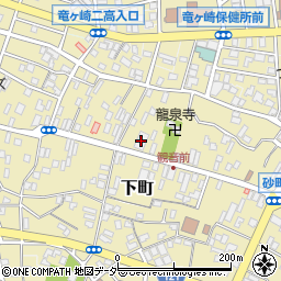 水戸信用金庫龍ケ崎支店周辺の地図