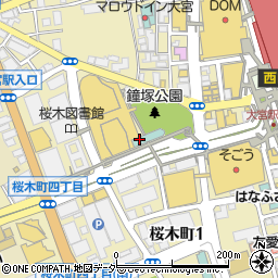 ＪＡ三井リース株式会社さいたま支店周辺の地図