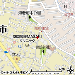 埼玉県さいたま市見沼区南中野56-17周辺の地図