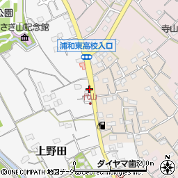 上野田293 田中邸☆アキッパ駐車場周辺の地図