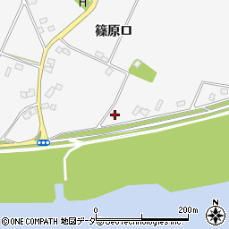 千葉県香取市篠原ロ878周辺の地図
