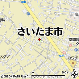 埼玉県さいたま市見沼区南中野123-8周辺の地図