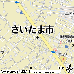 埼玉県さいたま市見沼区南中野118-14周辺の地図