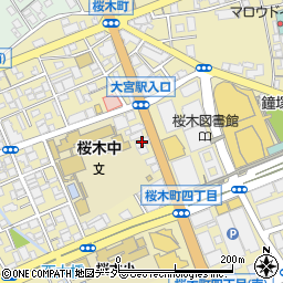 ＥＣＣジュニア・ＢＳ　埼玉センター周辺の地図