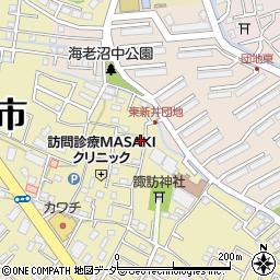 埼玉県さいたま市見沼区南中野56-28周辺の地図