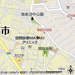 埼玉県さいたま市見沼区南中野56-8周辺の地図