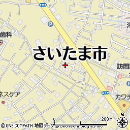 埼玉県さいたま市見沼区南中野123-2周辺の地図