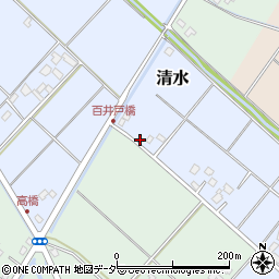 茨城県取手市清水899周辺の地図