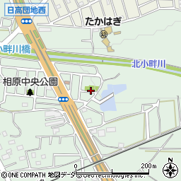 相原東公園周辺の地図