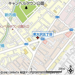 ミスタードーナツ北越谷ショップ周辺の地図