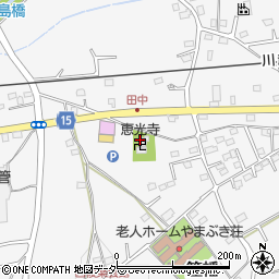 大勝山恵光寺周辺の地図